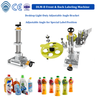 Machine d'étiquetage de bouteilles SKILT à double taille avec changement facile pour différentes tailles de bouteilles