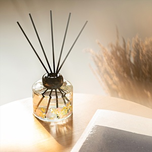 Minimalismo moderno 200ml Difusor de aromaterapia de ratán para el hogar y el hotel No Fire Indoor Aceite esencial Aroma Patrón líquido - Product Image 3