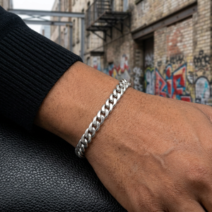 Cadena Cubana de Lujo RAMDUT IMPEX VK-72 Personalizada Miami Ashabell Americana para Hombre, Estilo Hip-Hop, Plata de Ley S925 con Moissanita, Certificación GRA - Product Image 3