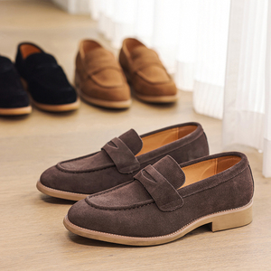 Mocasines de Cuero Genuino para Hombre, Zapatos de Vestir para Hombre, Zapatos de Moda para Bodas, Fiestas y Eventos - Product Image 4