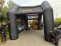 Tente tunnel gonflable en PVC Oxford 210D, taille personnalisée, dôme, chapiteau, tente pour événements en plein air, fête, mariage avec logo
