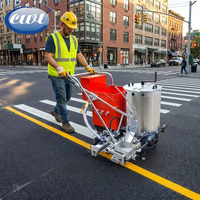 Équipement de marquage routier manuel 15 cm – Économique, utilisation par une seule personne, directement de l'usine pour les parkings