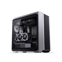 Boîtier d'ordinateur de jeu de haute qualité Jonsbo D500 Full Tower en acier avec panneau latéral en verre, ports USB avant, compatible Micro ATX/ITX/M-ATX/ATX/E-ATX
