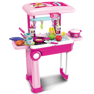 Set da <span class=keywords><strong>Cucina</strong></span> per Bambini, Valigetta Giocattolo per Cucinare per Bambine - Product Image 2