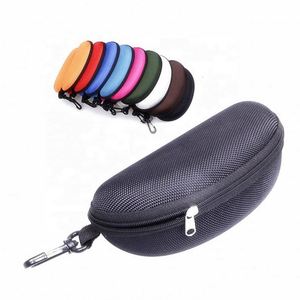 กล่องใส่แว่นกันแดดแฟชั่นสีแดงดำขายส่งยอดนิยมปี 2021 รับทำโลโก้ตามสั่ง - Product Image 1