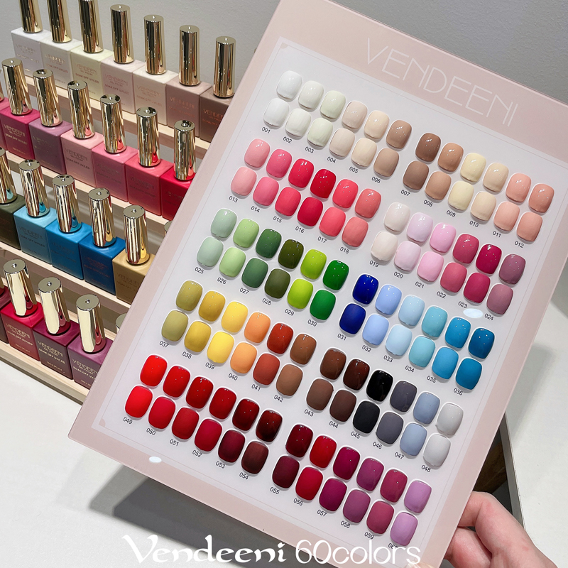 Vendeeni-Set de 60 colores de esmalte en Gel, productos para uñas, suministros para uñas, 60 esmaltes en Gel