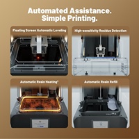 Printer Resin 3D HeyGears Reflex RS Turbo Presisi Tinggi Industrial SLA untuk Perhiasan Gigi dan Mesin Pencetak 3D