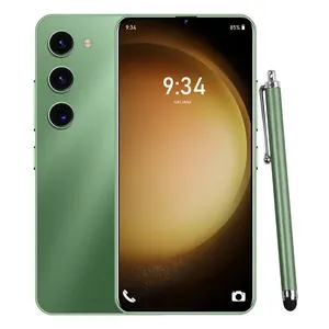 Teléfono celular más nuevo S 23 + 6,5 pulgadas Venta caliente teléfono móvil 3GB + 32GB Gran memoria Android 10 Teléfonos 3G4G Smartphone