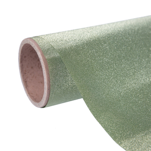 Lianxing diverses couleurs en plastique Film d'emballage paillettes chaussures brillant matériel cadeau emballage papier aluminium étincelle Film rouleau - Product Image 6