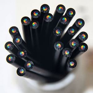 Lápiz Jumbo Redondo Multicolor Negro, 7 Colores en 1, Lápices de Colores Arcoíris - Product Image 3