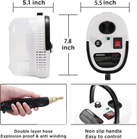 APRIL Nouveau Nettoyeur Vapeur Électrique Haute Température 4 Bars 2500W Garantie 1 An Matériau Plastique Modèle C2 Portable pour Hotte Aspirante 60 Min