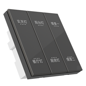 Smart Home Produtos Escurecimento e Mistura de Cores 2.4G <span class=keywords><strong>Bluetooth</strong></span> <span class=keywords><strong>PC</strong></span> Skin Sense Voice Control Dimmer Switch para Casas e Hotéis - Product Image 4