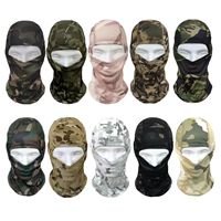 Cagoule de cyclisme tactique camouflage coupe-vent respirante protection UV