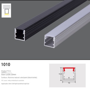 แถบไฟอลูมิเนียมโปรไฟล์ LED รูปตัว V ที่กำหนดได้เองแถบอลูมิเนียมฮีทซิงค์พร้อมบริการประมวลผลการดัด - Product Image 5