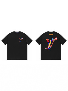 Cross-border Donkey Home High Version 2025 Zomer Nieuw Logo Letter Casual Loose Heren/Dames Korte Mouw Puur Katoen - Product Image 5