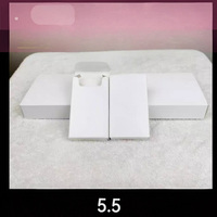 Pure Blank Simple Cigarette Case Stamp ing 8,0/6,5/5,5 Dick Mittel fein Verpackungs karton 20 General Folders Box