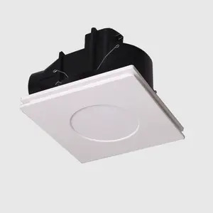 Extractor de aire de pared de plástico para baño y cocina, ventilador de escape personalizado de bajo ruido para uso en restaurante y baño