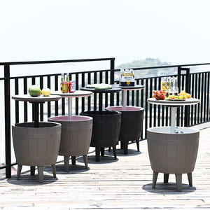 SUKK 3-in-1 Multi-use Cooler bar Wine <strong>Ice</strong> <strong>Bucket</strong> <strong>with</strong> <strong>Led</strong> <strong>Light</strong> - Product Image 1