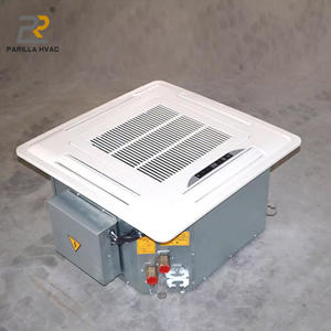 Climatisation à cassette ultra-mince à quatre voies FCU 220V AC Unité de ventilateur de plafond à bobine avec pompe à eau 850m³/h Équipement de système CVC - Product Image 5