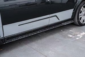 Custom-Fit Dry Carbon Fiber MS Style Self-Adhesive Body <b>Kits</b> <b>Rolls</b>-Royce Cullinan New Condition Front Lip Side Skirt Bumper - Product Image 5