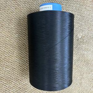 Dty 150D/48F SD Đen Polyester Vẽ Kết cấu sợi nguyên mẫu cho đan nhà sản xuất trực tiếp nhà máy giá từ dty sợi - Product Image 3