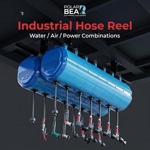 Sistema Industrial <span class=keywords><strong>de</strong></span> Enrollado <span class=keywords><strong>de</strong></span> Mangueras <span class=keywords><strong>Eléctrico</strong></span> Combinado |   PB-N013-1-5 Carrete Retráctil Automático <span class=keywords><strong>de</strong></span> Alta Resistencia |   Soporte <span class=keywords><strong>de</strong></span> pared <span class=keywords><strong>de</strong></span> 47 cm <span class=keywords><strong>de</strong></span> alta presión - Product Image 5