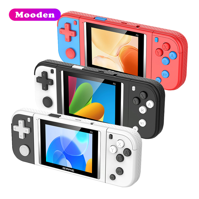 F Wholesale F5 Classic 8 Bit Retro Game Console 620 in 1 Custom Logo 2.8 inch Handheld Player for Kids