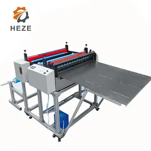 Máquina de corte vertical e horizontal da máquina de corte, fabricante de tecido não tecido personalizado, máquina de corte vertical e horizontal