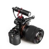 Microphone canon cardioïde BOYA BY-MM1 pour iPhone, smartphone Android, appareil photo reflex numérique Canon, Nikon, Sony, caméscope grand public, PC