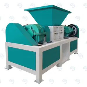 Factory direct sale pp woven bag double shaft shredder machine