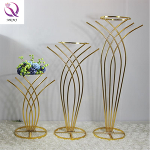 Supporto per Fiori <span class=keywords><strong>Centrotavola</strong></span> per Matrimoni, Alto Supporto in Metallo per Composizioni Floreali, Vaso da Tavolo per Matrimoni, Feste, Hotel, Casa - Product Image 1