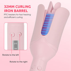 Bigoudi professionnel <span class=keywords><strong>fer</strong></span> à friser en céramique baguette bigoudi rotatif automatique avec fonction d'air froid bigoudi automatique - Product Image 3