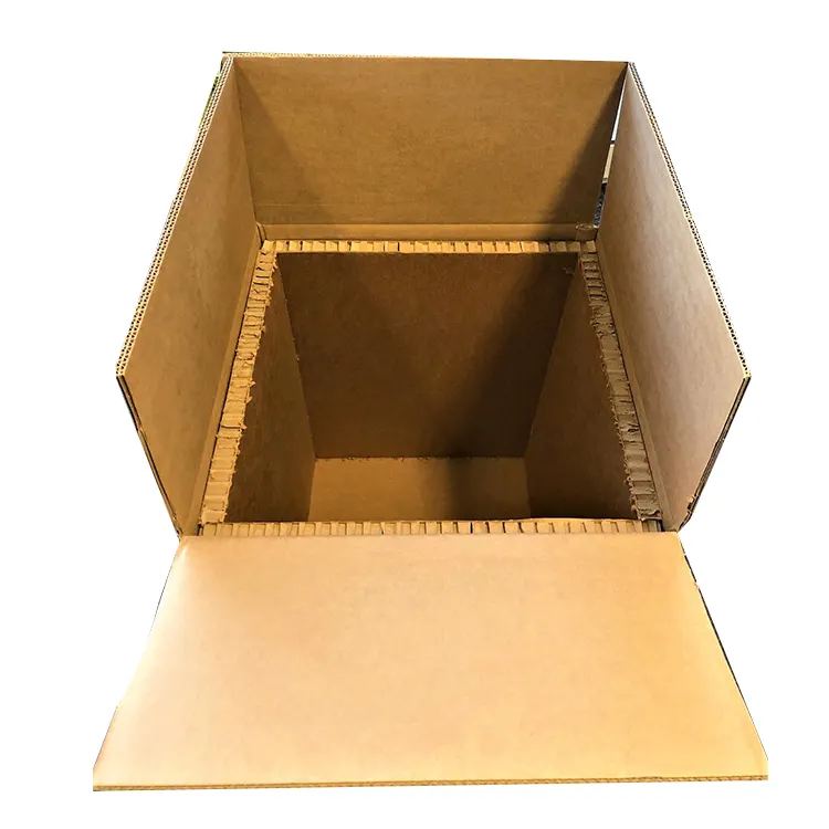 Caja de cartón corrugado ecológica, embalaje plegable, cartón liso
