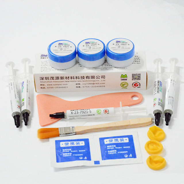 Shin Etsu 7921 Thermal Paste Grey High Performance Customize Thermal Grease GPU CPU Laptop High End Cooling Compound