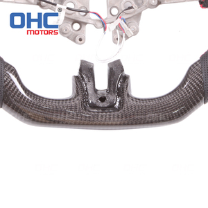 Volante de fibra de carbono LED RPM para <span class=keywords><strong>Ford</strong></span> <span class=keywords><strong>Mustang</strong></span> <span class=keywords><strong>GT500</strong></span> Ecoboost Gt <span class=keywords><strong>2018</strong></span> 2019 2020 2021 Ohc Motors - Product Image 5