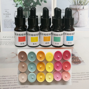 Colorant pour bougies en poudre, à base d'huile, hautement pigmenté, blanc, en bloc, pour la fabrication de bougies - Product Image 6