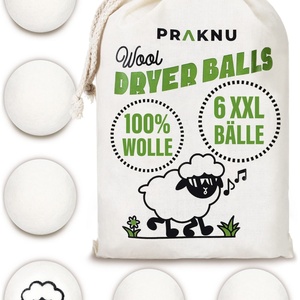 Boules de séchage <span class=keywords><strong>Natulim</strong></span> 6 pour sèche-linge, en laine naturelle, boules de lavage pour doudounes, balles de tennis - Product Image 3