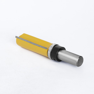 Fraise à bois à une dent en alliage de tungstène-cobalt, queue de 1/2 pouce, pour centre d'usinage CNC et découpe du bois - Product Image 3