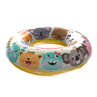 Bouée de natation gonflable en PVC écologique pour enfants, tube flottant pour piscine, marque Sunshine, durable, vente en gros