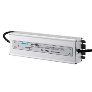 150W LED driver 6.5a 150W 24V 12V 36V 48V LED modelo de conmutación DC fuente de alimentación IP67