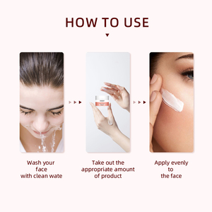 Crema per il viso Anti-invecchiamento 4 in 1 con collagene Niacinamide vitamina E idratante restringe i pori uso quotidiano rassodante lozione tonificante - Product Image 5