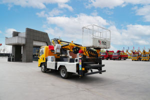 Скидка на автовышку 4x2 JQCM с регулируемой высотой подъема от 20 до 35 метров - Product Image 5