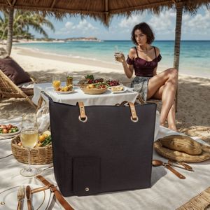 Productos en oferta: bolsas portátiles para vino, bolsas térmicas aisladas, bolsas de playa para vino, bolsas térmicas de gran capacidad - Product Image 2