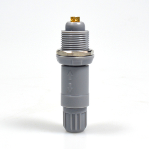 Konektor plastik seri P colokan jantan PKG soket betina 2 3 4 5 6 7 8 9 10 14 Pin konektor dengan mur hijau untuk Medis - Product Image 6