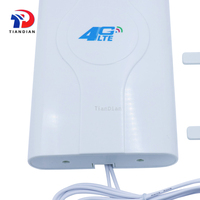 Antenne de routeur 4G externe 698-2700Mhz à gain élevé 28dBi 2x2 Mimo Lte Antenne panneau 4G