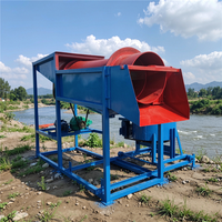 Separador de Minerales a Pequeña Escala, Trommel para Minería de Oro con Concentrador de Tambor, Modelo 600*1200