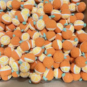 Adornos de Ganchillo Tejidos a Mano de Frutas DIY: Fresa, Naranja, Manzana, Girasol - Venta al por Mayor de Adornos Amigurumi de Lana - Product Image 5