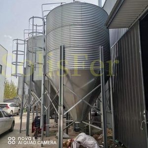 Silo de alimentación automático para aves de corral, tolva inferior para pollos, 10-500 toneladas, para criadero de pollos, sistema de alimentación de ganado - Product Image 2