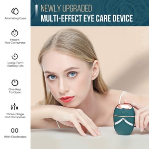 Nébuliseur facial rechargeable USB 3 en 1, humidificateur, vaporisateur facial portable, compresse chaude pour les yeux, mini masseur hydratant pour les yeux - Product Image 2