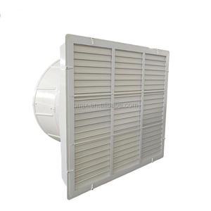 Ventilateur de toit extérieur résistant aux intempéries, ventilateur mural pour le traitement des eaux usées, finition métallique, centrale électrique, ventilateur robuste en FRP - Product Image 3